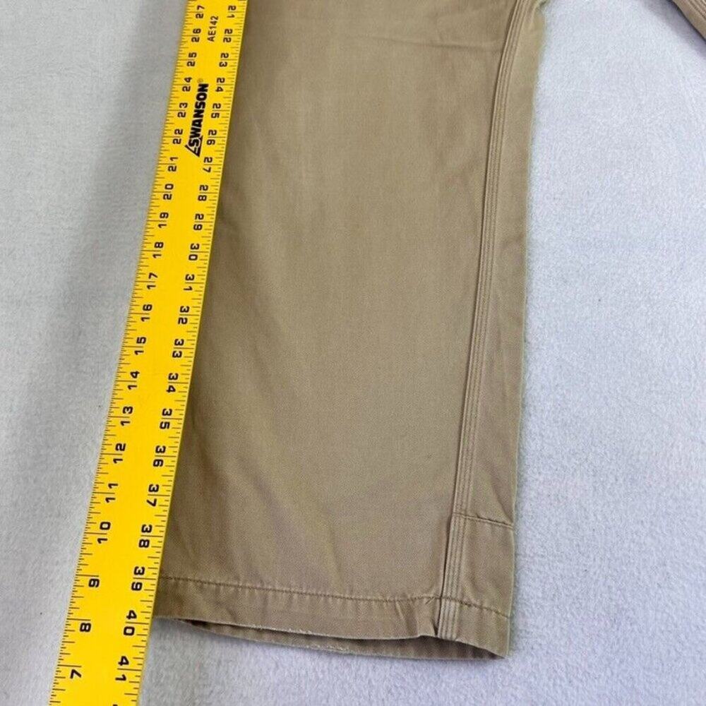 Mountain Khakis Jean Men 38x30 (36x29) Tan Teton Twill Relaxed Fit Gusseted Pant - Picture 8 of 13